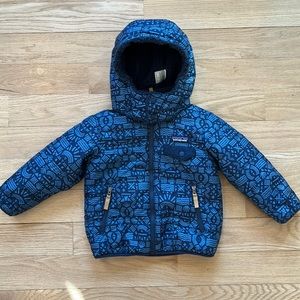 Patagonia 3T navy winter jacket EUC